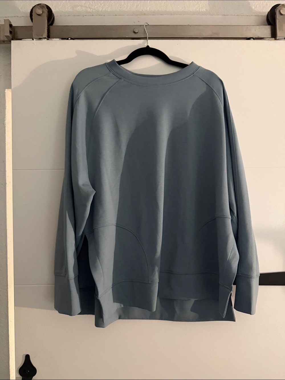 Women’s Relaxed Crewneck Sweatshirt - Dusty Blue